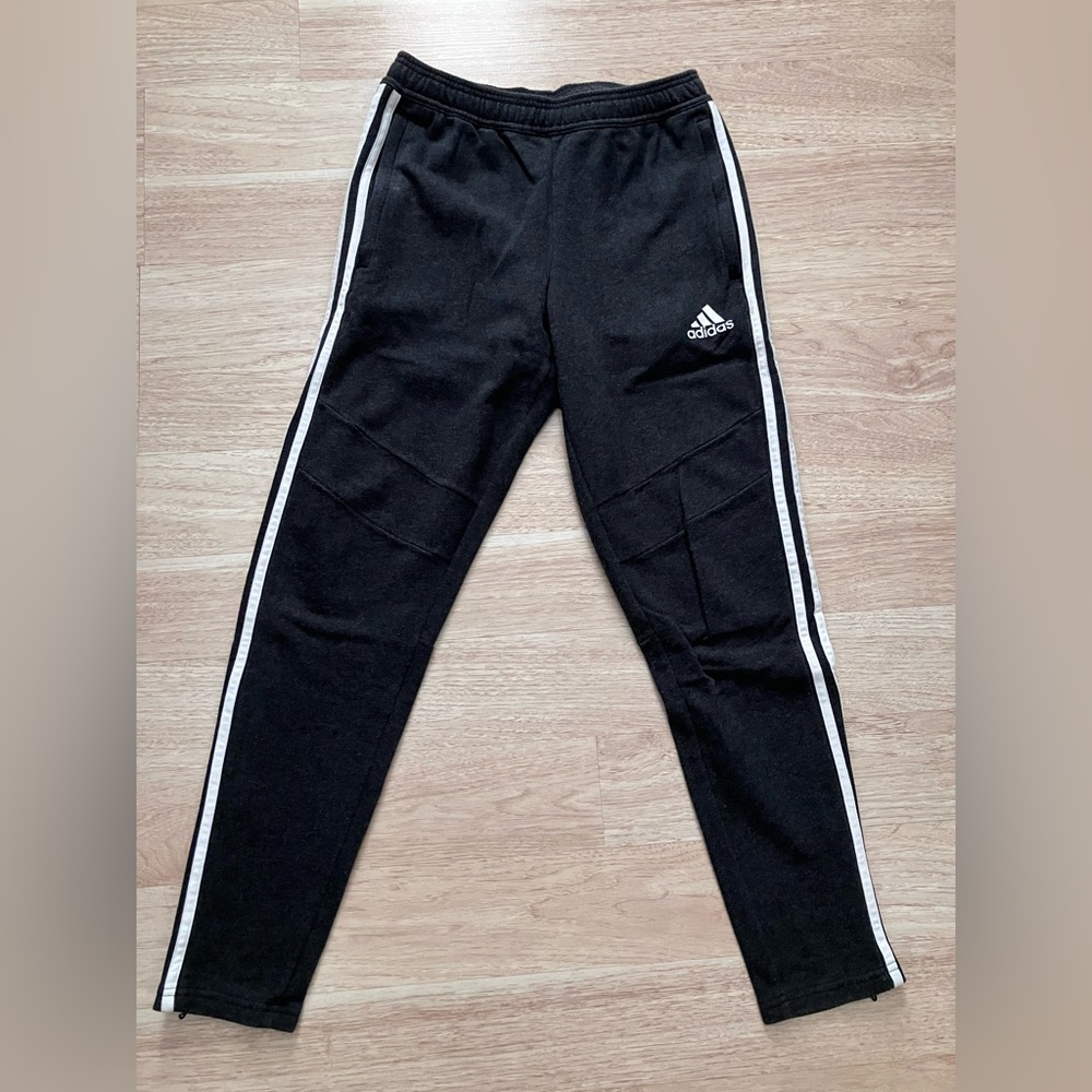 Adidas Dark Gray French Terry Sweatpants